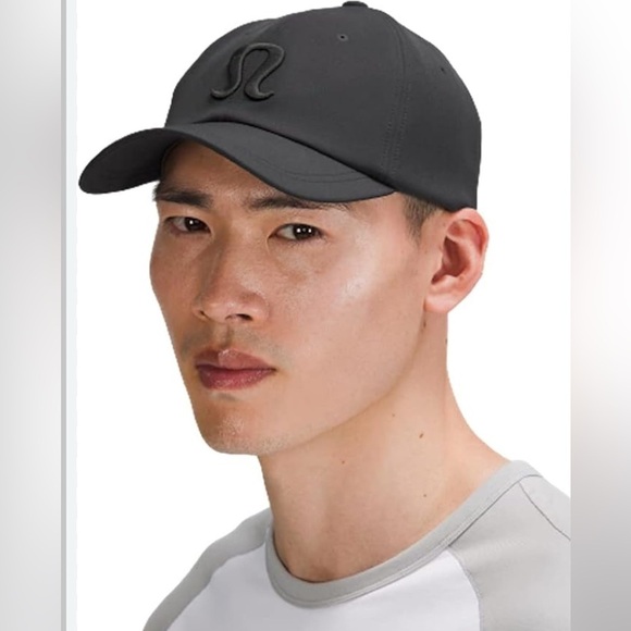 Lululemon Days Shade Ball Cap-Black Hat-Black Logo - Picture 1 of 3